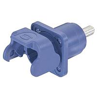 HARTING 09930011308 Housings Han S 120 Bulkhead Mount Housing blue M18 w/ male contact M6