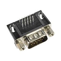 HARTING 09561625813 High Density D-Sub Connectors 15P MALE SLDR R/A THRU HOLE METAL SHL