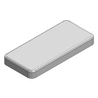 Masach Tech MS199-10S-NS EMI/RFI Shield, One-Piece 19.9 x 9.2 x 2mm One-piece Drawn-Seamless RF Shield/EMI Shield (Nickel-Silver)