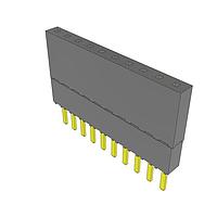 Samtec ESW-110-23-G-S Non-Stackthrough .100" Elevated Socket Strip