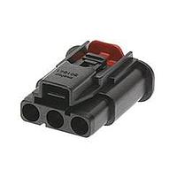 Molex 201841-0140 Housings MultiCat Inline Rcpt w/CPA 4P Key A BLK