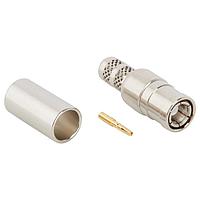 Amphenol RF 142254 Connectors SMB ST CRIMP PLUG RG 58/U 50 OHM NICKEL