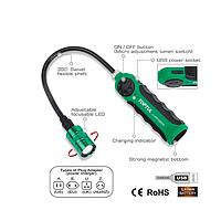 TOPTUL JJAT0605A Cordless Led Flexible Inspection Lamp (5W L=480mm, US)