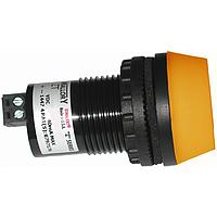 Mallory Sonalert ZT028LDCTY Industrial ALARM+LED 28 Vdc; Loud; Yellow; Cont.