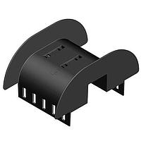 Panduit CMW2B Racks & Rack Cabinets Cable Management Double Waterfall Base