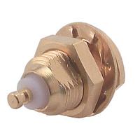 HUBER+SUHNER 22_MCX-50-0-2/111_NE Connectors MCX straight bulkhead receptacle jack(f)