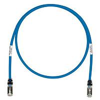 Panduit STP6X17MBU Cat 6a Copper Patch Cord, Cat 6A, Blue S/FTP Ca