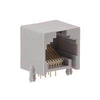 Kycon GLX-N-88M Modular 8P8C R/A PCB GREY LOW PROFILE