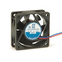 Orion Fans OD6025-12HBTAIWAN Axial DC Fan, 60x60x25mm, 12VDC, 24CFM, from Taiwan, Ball Bearing, 2x Lead Wires 24AWG