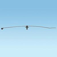 Panduit PMA-065-B2S-D0 Push Mount Push Barb Arrow Head Assembly WR BL