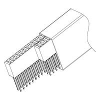 Amphenol FCI 10153302-20111LF Stackthrough PC104 PF-10153302-20111LF