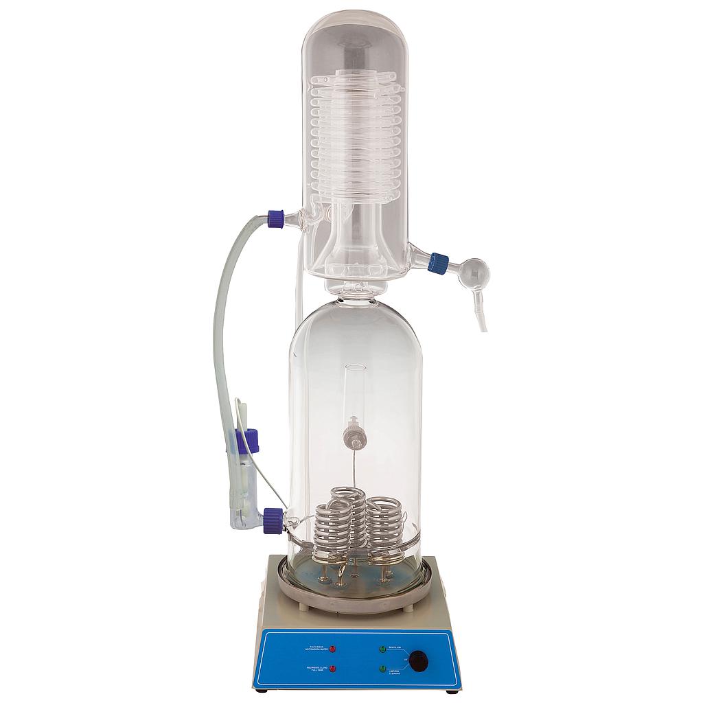 Laboratory glassware and accessories used for distillation and extraction work