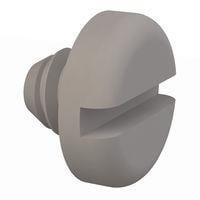 Essentra Components 010440P009 Pan Slotted Pan Slotted Screw, #4-40 Thread, 3/32 Lg