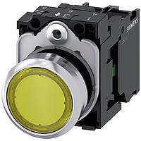 SIEMENS A6X30143237 Standard Switches ILLUMINATED PUSHBUTTON. YELLOW
