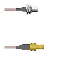 Amphenol Custom Cable Q-0103J0001060i RF Cable Assemblies BNC-SJB/SMB-SJ G178 60I