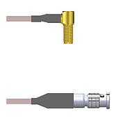 Amphenol Custom Cable Q-2S00Y000H018i RF Cable Assemblies SMA-RJB/HDBNC-SP G142 18I