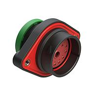 Amphenol SINE Systems AHDP02-24-14PN-BRA Connectors 14 POSITION PANEL MOUNT RECEPT