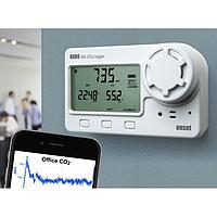 OMEGA MX1102A HOBO MX Bluetooth CO2, Temp and RH Data Logger with Display (50 °C, 1 to 90% RH, Non-Dispersive Infrared (NDIR), Wall Bracket Mount)