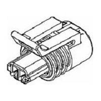 Aptiv 15326143 Connectors 2P FM BLK CONN ASSY 150.2 SERIES