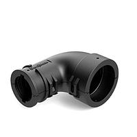 Amphenol SINE Systems AHDPBS-15L017-1805 Strain Relief Backshells Shell Size 18, Backshell, Conduit, Snap-Over, Right Angle 90 , Use with Backshell Ring Adapter Connectors