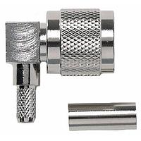 Pomona Electronics 73054 Connectors TNC RIGHT-ANGLE PLUG, 50 OHM, CRIMP TYPE, RG55, 142, 223, 400