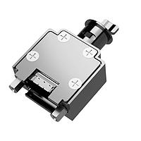 Amphenol Positronic D9000ELNT0/AA Lightweight Aluminum Backshell D, D-Sub Backshell, Machined Aluminum, Top Entry with Tie Wrap, fixed female jackscrew, RoHS, Size 1