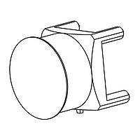 Amphenol RF SMP-MSLD-PCT19T PCB Connectors STRAIGHT PCB PLUG TH LIMITED DETENT