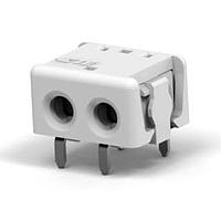 P&B 2106489-2 Connectors 2 Position 18 AWG Thru Hole Closed End