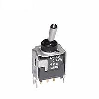 NKK Switches B19JB Toggle Switches ON-OFF(ON) .248 BAT STRT BRKT PC .4VA