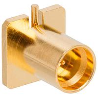 Amphenol RF SMP-MSLD-PCR-1T PCB Connectors SMP 50 OHM STR PCB JACK LD REAR MNT