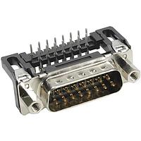 HARTING 09652236803 D-Sub Connectors - Standard Density DSUB SV ML SSDP ANG73-284 15P