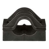 Panduit CCPLTR5060-X Cable Mounting & Accessories Cable Cleat, Polymer, Trefoil Configurat