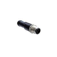 Amphenol LTW M12A-10BMMM-SL8B04 Sensor Cables / Actuator Cables M12 Circular Metric Connector, A Code, Metal, 1.5A, 10 pins, Male Connector, Male Contact, Straight, Screw Thread, Overmolded, Length 4000mm, IP68 / IP69K