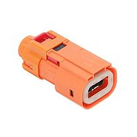 DEUTSCH - TE Connectivity YHV280-2PM-P-4MM-E Housings HVA280-2phm,pass 4sqmm,Key E