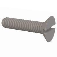 Essentra Components 50M035060H016 Slotted Countersunk 90 Slotted CSK Screw, M3.5 X .6 Thread, 16mm Lg