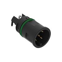 ERNI - TE Connectivity 225242-E Inserts M12 MALE, A CODE, RA, 5P THR FRONT MOUNT