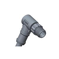 Amphenol LTW 8P-03BMMM-SR7A04 Sensor Cables / Actuator Cables M8 Circular Metric Connector, A Code, Plastic, 3A, 03 pins, Male Connector, Male Contact, Right Angle, Screw Thread, Overmolded, Length 4000mm, IP67 Mated