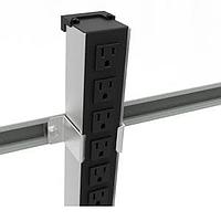 Hammond Manufacturing 1584MK1 Power Bars Vertical Mount Adaptor for Rack