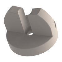 Essentra Components 0600832WNC Wing Nut Wing Nut, #8-32 Thread, 29/64 Height