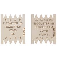 ELCOMETER 155 Uncured Powder Film Comb Set (50-225μm; 225-1250μm)
