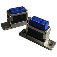 Amphenol PCD TJF122250 Terminal Junction Modules TJF GROUND MDL FLNG SZ 22HD LESS CONTACTS