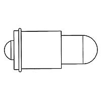 Dialight 521-9201 Based LEDs GRN MIDGET FLANGE NON DIFF 3/4 BASE