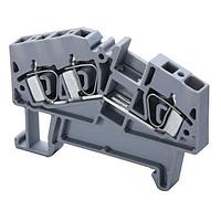 Altech AS4/3 DIN Rail Terminal Blocks DIN Term Blk, Spring, 3 Conn