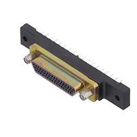 ITT Cannon MDM-51PBSP Micro-D D-Sub Connectors MICRO 51 M PC STR JACKP