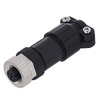 Amphenol LTW HMC-05BFFB-SL7001 Connectors NMEA 2000, Micro, Metal, 4A, 05 pins, Female Connector, Female Contact, Straight, Screw-in, Field Installable, F4.0 - F7.0mm, IP67