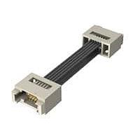 Samtec T1SD-10-28-GF-13.0 Micro Mate 1.00 mm Micro Mate Double Row Discrete Wire Cable Assembly, Terminal