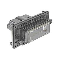 HARTING 19400161113 Headers & Wire Housings 16B HPR Panel Feed Through Housing, Screw Locking, inside mounting, 1xM40