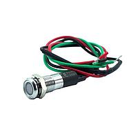 Mallory Sonalert FL1M-8FW-1-D-ERG24V Panel Lights LED RG 8MM NUT 24VAC/DC