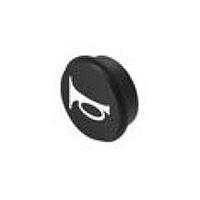 EAO 09-0S12.0244 Keypad Symbol Insert 09.Caps Color Black.Backlight Color White.0244, Signal horn