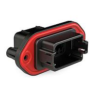 Amphenol SINE Systems AT04-12PB-PM11 Connectors 12 Pin Rcp Pnl Mnt B Self-Thread Black